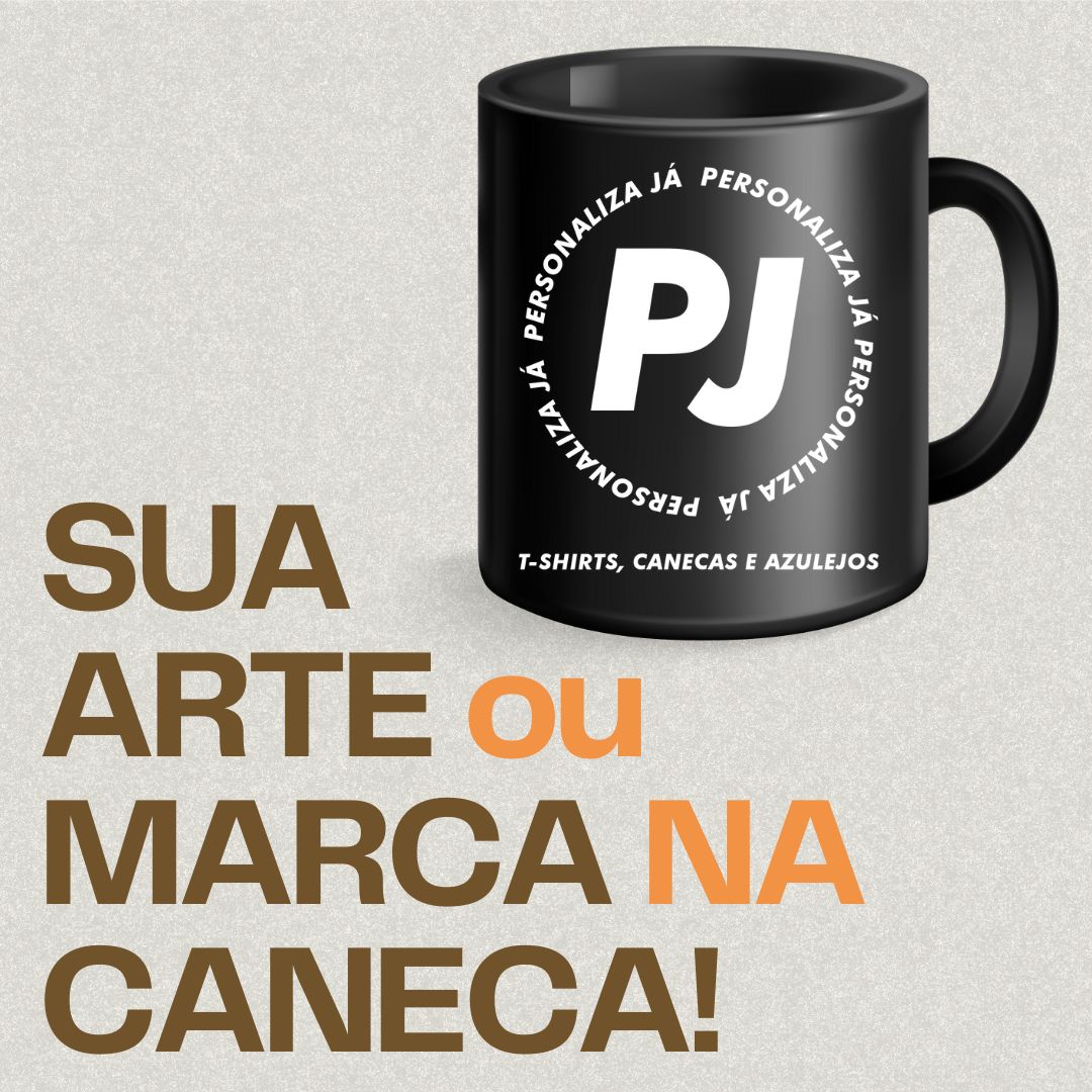 A Sua Marca Ou Arte Na Caneca