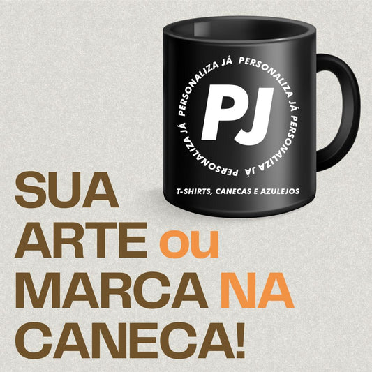 A Sua Marca Ou Arte Na Caneca